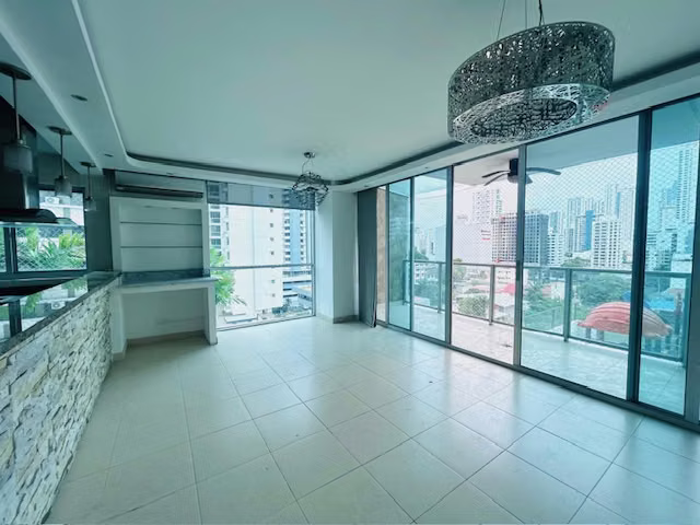 VENDO APARTAMENTO EN SAN FRANCISCO, 3 RECAMARAS, 206M2, CALLE 74.
