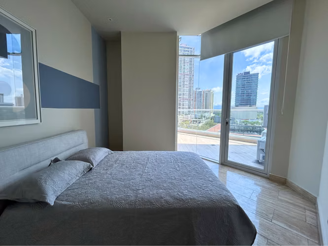 ALQUILER DE APARTAMENTO AMOBLADO EN PH THE REGENT, COSTA DEL ESTE (13P)