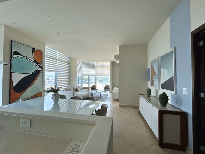 ALQUILER DE APARTAMENTO AMOBLADO EN PH THE REGENT, COSTA DEL ESTE (13P)