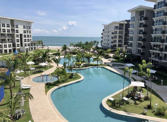Apartamento frente al mar en Playa Caracol Ventanas del Mar, 2 recámaras, vista al mar - Imagen 2