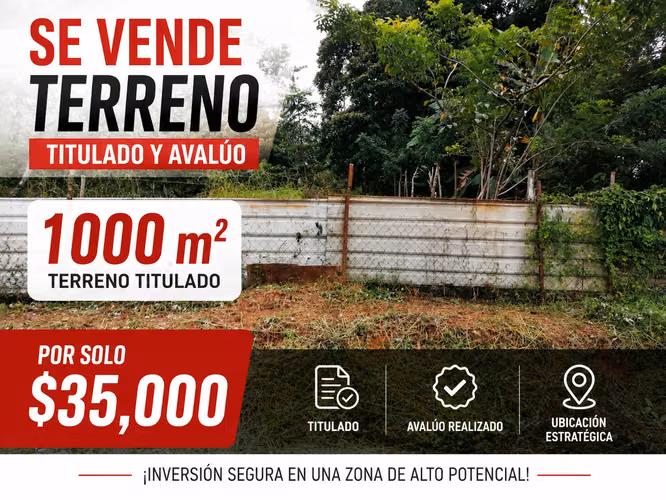 ¡Terreno en Venta en Capira!