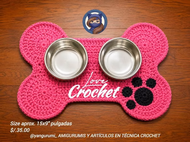 Accesorios para mascotas a crochet