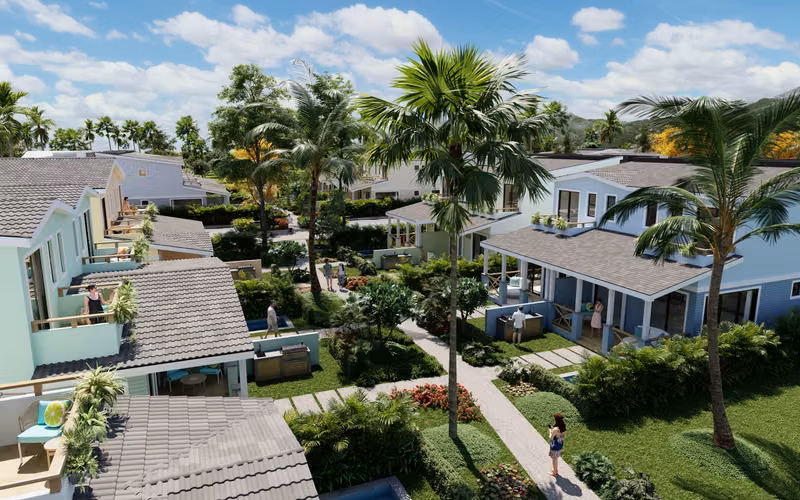 Margaritaville Cottages en Venta en Playa Caracol