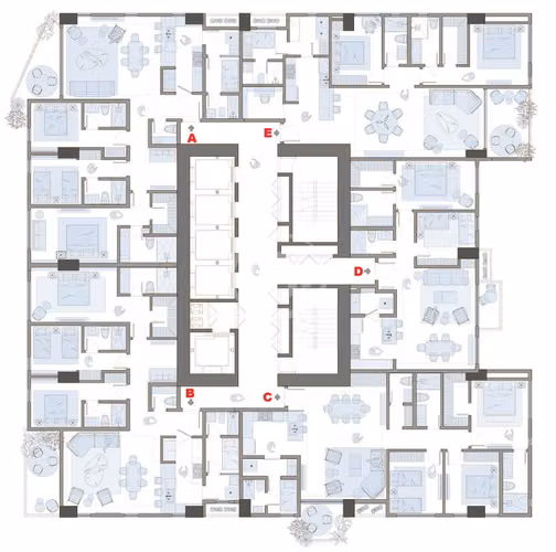 Venta Apartamento PH Corotú Santa Maria Mod C, Vista al Mar