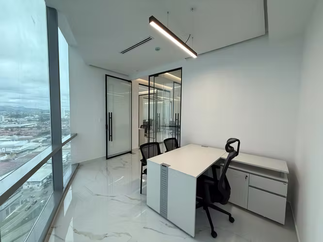 ALQUILER OFICINA COSTA DEL ESTE 122M2 FINANCIAL PARK MLD