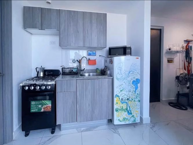 Vendo lindo apartamento amoblado , en Av. Balboa