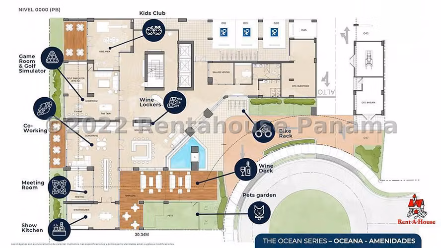 RR VENTA DE APARTAMENTO EN SANTA MARIA PH OCEANA