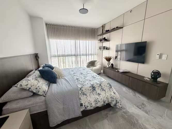 Elegante y moderno apartamento amoblado para alquiler en Santa Maria