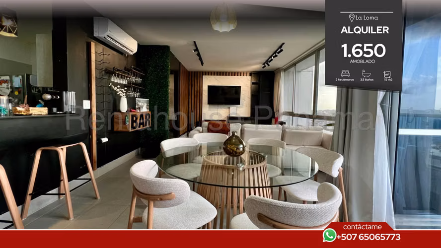 APARTAMENTO EN ALQUILER LA LOMA / CARRASQUILLA / HATO PINTADO