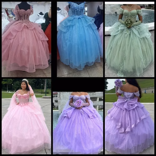 Se alquila vestido de 15 años