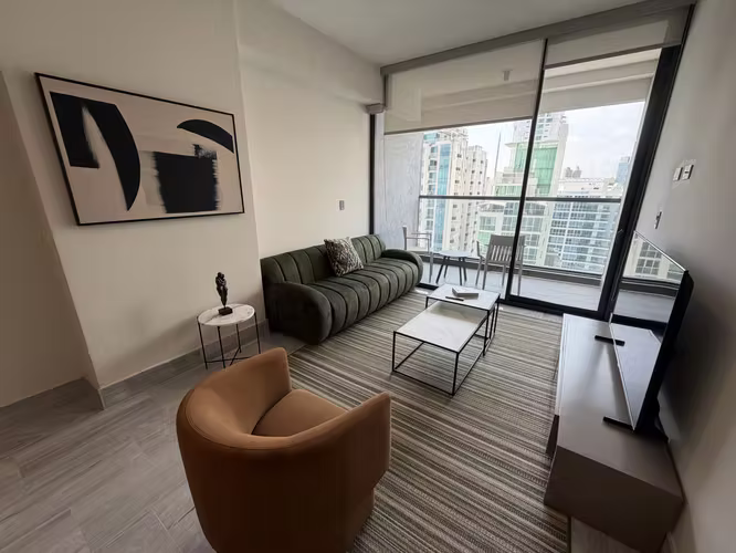 ALQUILO HERMOSO APARTAMENTO AMOBLADO EN PH NUOVO ARMANI