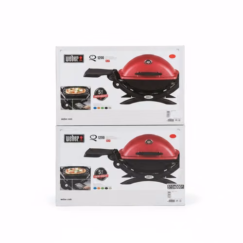 Asador a Gas Portátil Weber Q Rojo
