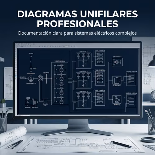 Diseño de Planos Eléctricos y Diagramas Unifilares