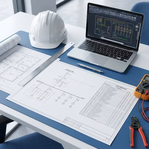 Diseño de Planos Eléctricos y Diagramas Unifilares