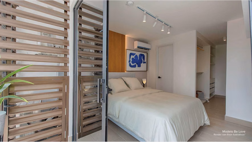 SAN FRANCISCO Airbnb 1 a 2 recamaras 47m² ha 67m² Entrega Inmediata