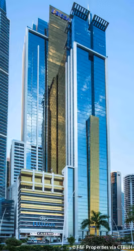 ALQUILO OFICINA EN AVE, BALBOA, AMOBLADA, 200M2, VISTA AL MAR, TORRE BICSA.