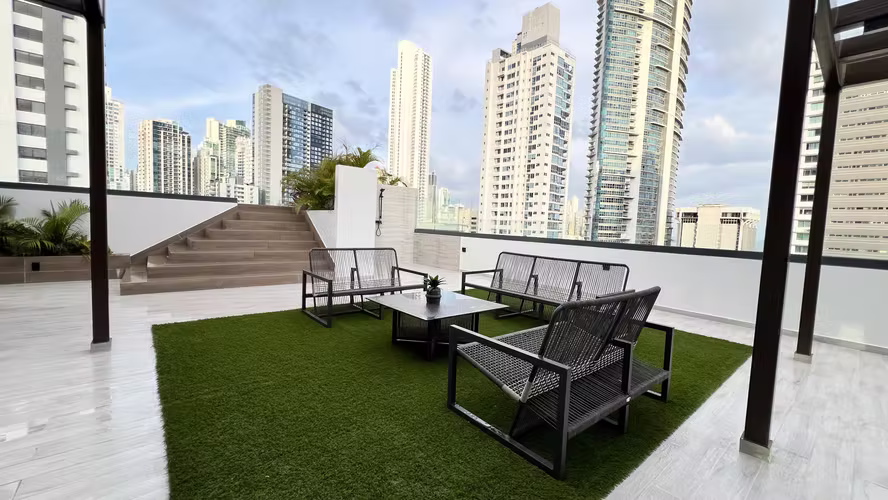 Apartamento PH Alexa Bella Vista Bella Vista   - Amoblado con Vista a la Ciudad
