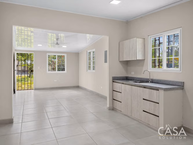 Casa de 2 dormitorios en Lote plano en venta en El Flor, Dolega