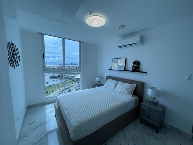 Alquiler de apartamento amoblado en PH The Sands, Av. Balboa. EL