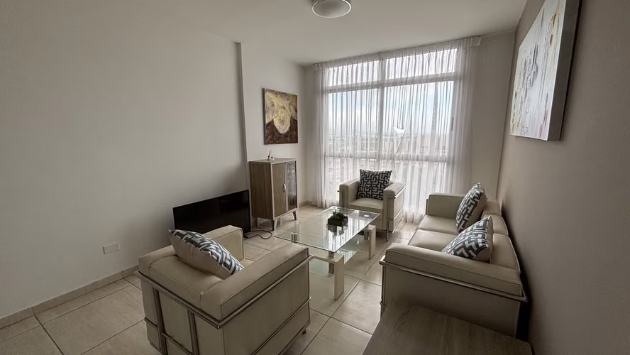 Apartamento amoblado de 2 recámaras en alquiler – Torres del Este, Don Bosco