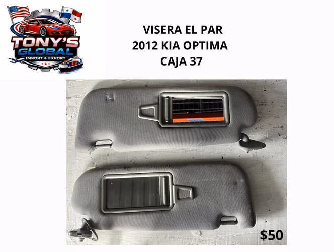 Visera el Par Kia Optima 2012