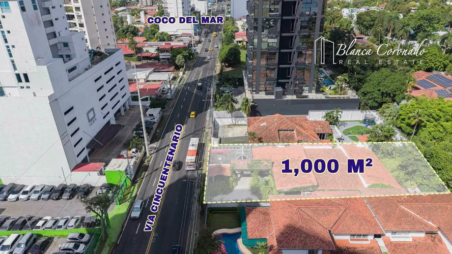 CASA EN VENTA VÍA CINCUENTENARIO – 1,000 M² DE TERRENO