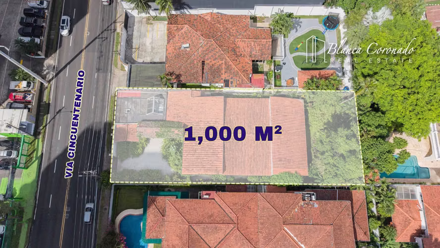 CASA EN VENTA VÍA CINCUENTENARIO – 1,000 M² DE TERRENO