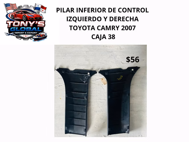 Pilar Inferior de Control Izquierdo y Derecha Toyota Camry 2007
