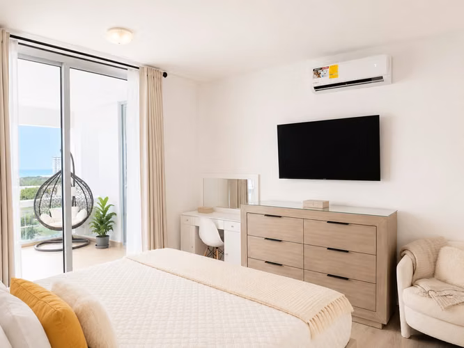 En Venta: ¡Lujoso apartamento con vista al mar en Playa Blanca!