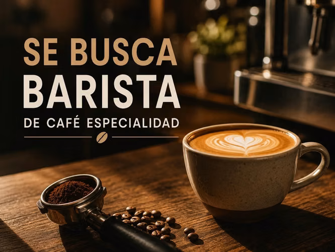 Barista de Café de Especialidad – Tiempo Completo o Parcial - Vía Argentina