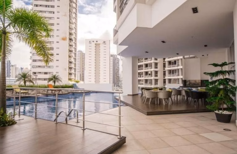 Venta Apartamento El Cangrejo PH Luxor 300 (Reventa) 2R 2B Balcón con Vista Panorámica