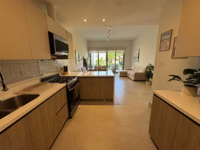VENTA DE APARTAMENTO PLAYA ESCONDIDA CON PISCINAS PRIVADA