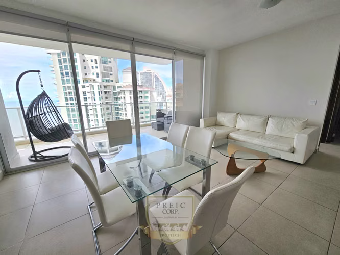 Apartamento Amoblado vista al Mar – Punta Pacífica