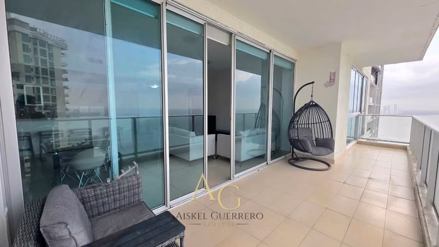 Apartamento Amoblado vista al Mar – Punta Pacífica