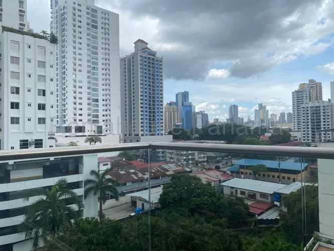 Apartamento de 97m2 amoblado en Atlapa en alquiler AMD