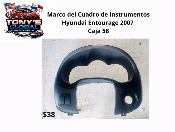 Marco del Cuadro de Instrumentos Hyundai Entourage 2007