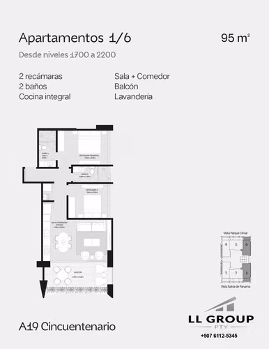 VENTA DE APARTAMENTO EN COCO DEL MAR