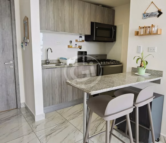 Venta Apartamento Listo para Alquilar en The Sands Piso Alto. La mejor Vista al Mar