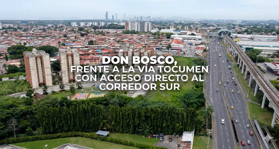 VENDO Terreno de Esquina de casi 1 hectareas en Don Bosco