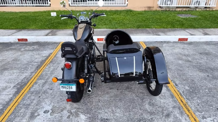 Moto con sidecar
