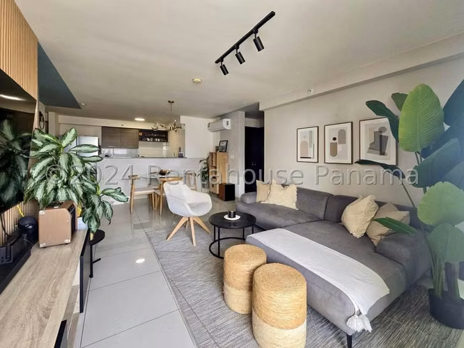 Apartamento amoblado en venta en Carrasquilla PH Mid Park