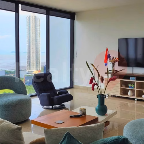 APARTAMENTO EN VENTA EN COSTA DEL ESTE – PH LATITUDE - AMOBLADO - VISTAS PANORÁMICAS AL MAR Y CIUDAD