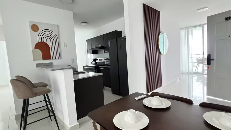 Apartamento Ph Teus Tower II Carrasquilla San Francisco  - Amoblado con Vista al Mar