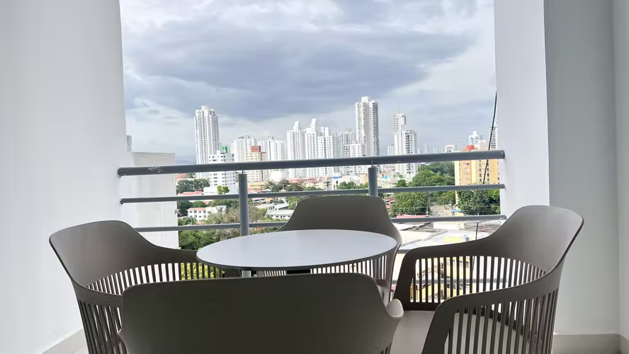 Apartamento Ph Teus Tower II Carrasquilla San Francisco  - Amoblado con Vista al Mar