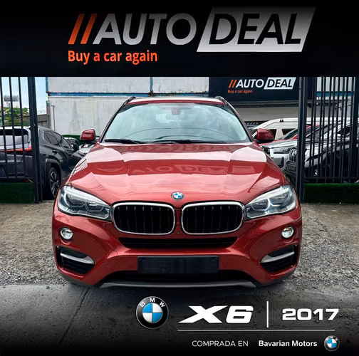  BMW X6 2017 PAQUETE M Xdrive 35i