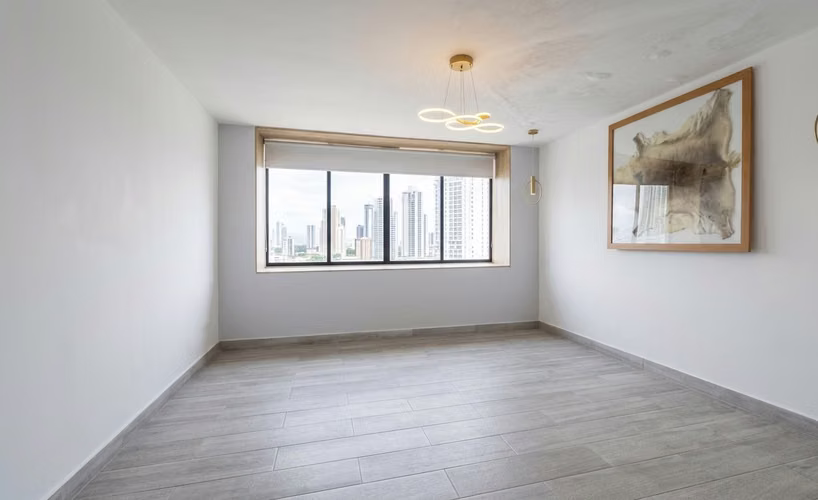 Apartamento en Obarrio I 3 Rec I Linea blanca I Con vista panorámica y 2 parkings
