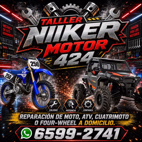 A DOMICILIO REPARACIÓN MANTENIMIENTO MOTO ATV CUATRIMOTO O FOUR-WHEEL