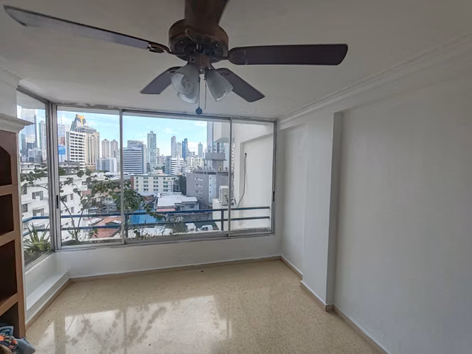Apartamento en El Cangrejo I Con balcón y Vista a la Ciudad