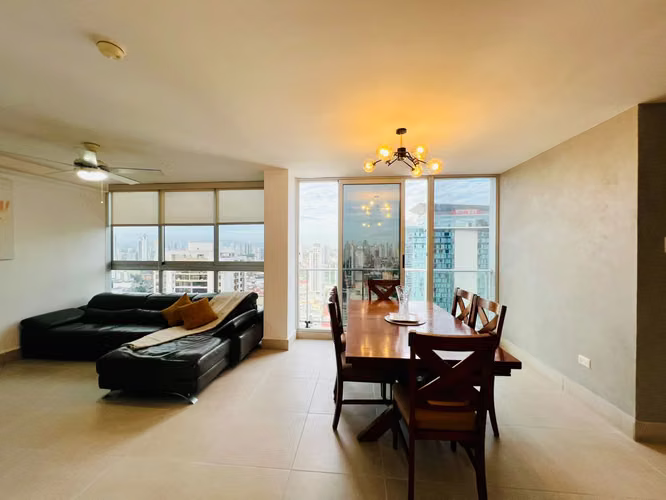 Apartamento en alquiler en Obarrio
