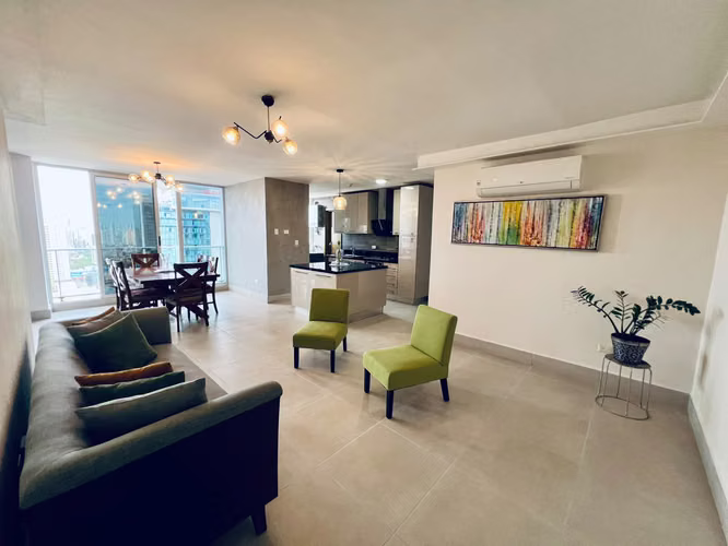 Apartamento en alquiler en Obarrio